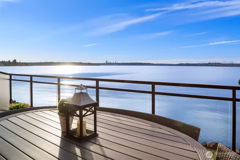 a view of balcony and deck
