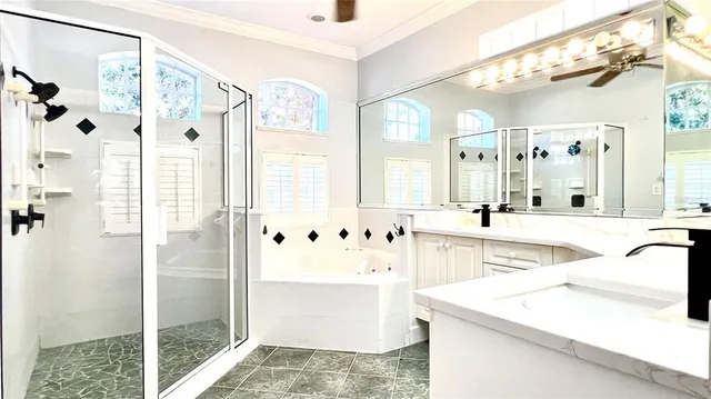 a view of walk in closet with window