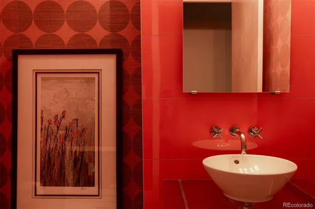 a view of front door