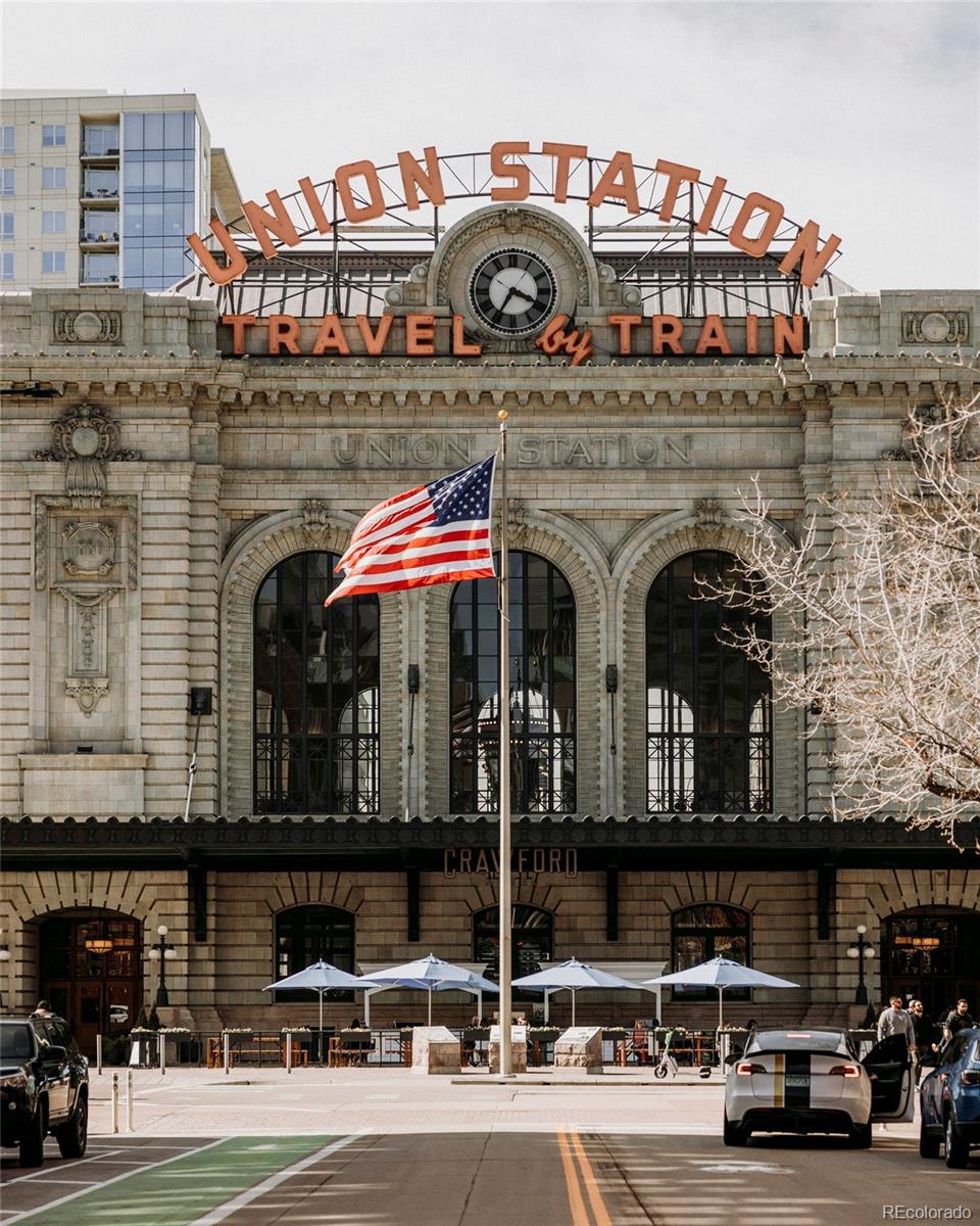 2100 16th St Mall, Unit 607 Denver, CO 80202 - Photo 43 of 46 a view of a car park in front of a building