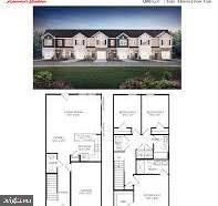 a picture of a floor plan