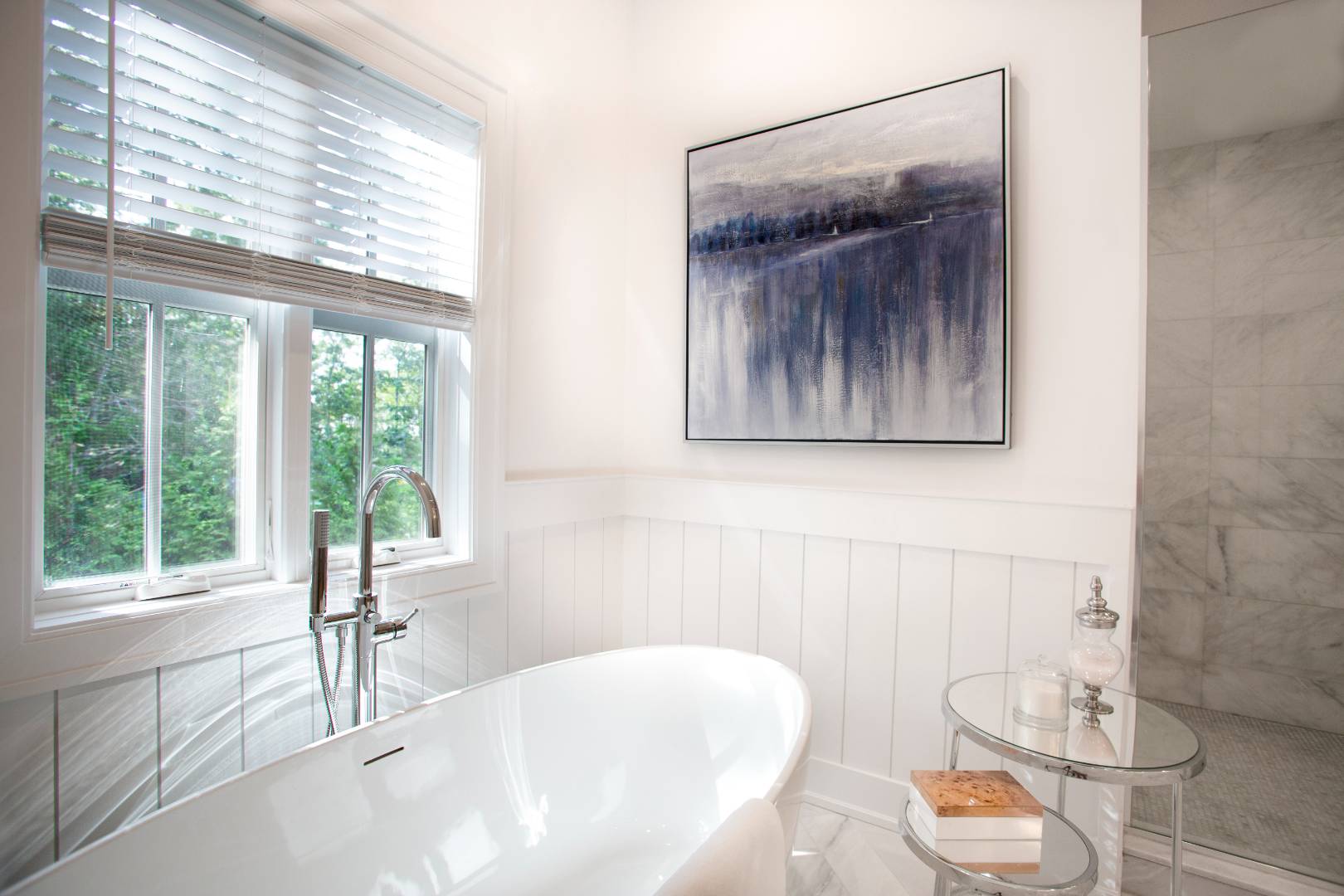 12 Sellentin Way Bridgehampton, NY 11932 - Photo 22 of 49 a bathroom with a tub and a sink