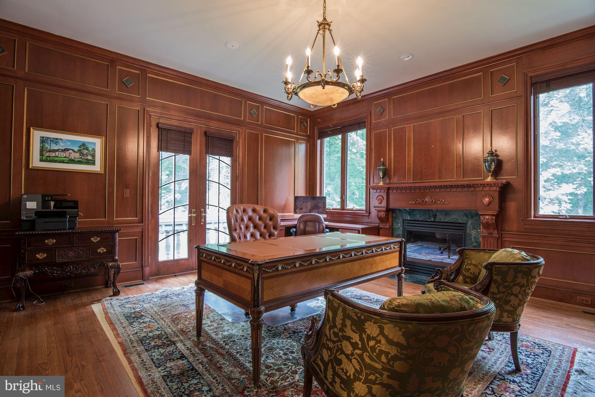 9333 Belle Terre Way Potomac, MD 20854 - Photo 31 of 111 Library/Office w/ Fireplace