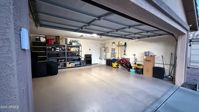 a view of a balcony and yard