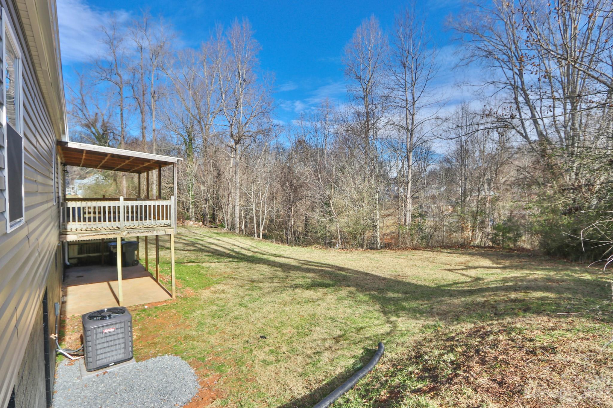 219 Harris Avenue Elkin, NC 28621 - Photo 44 of 48 a view of a backyard of the house