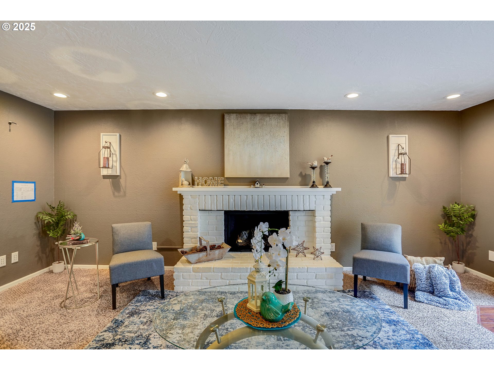 4495 Madrona Way Southeast Albany, OR 97322 - Photo 13 of 29 a living room with furniture and a fireplace