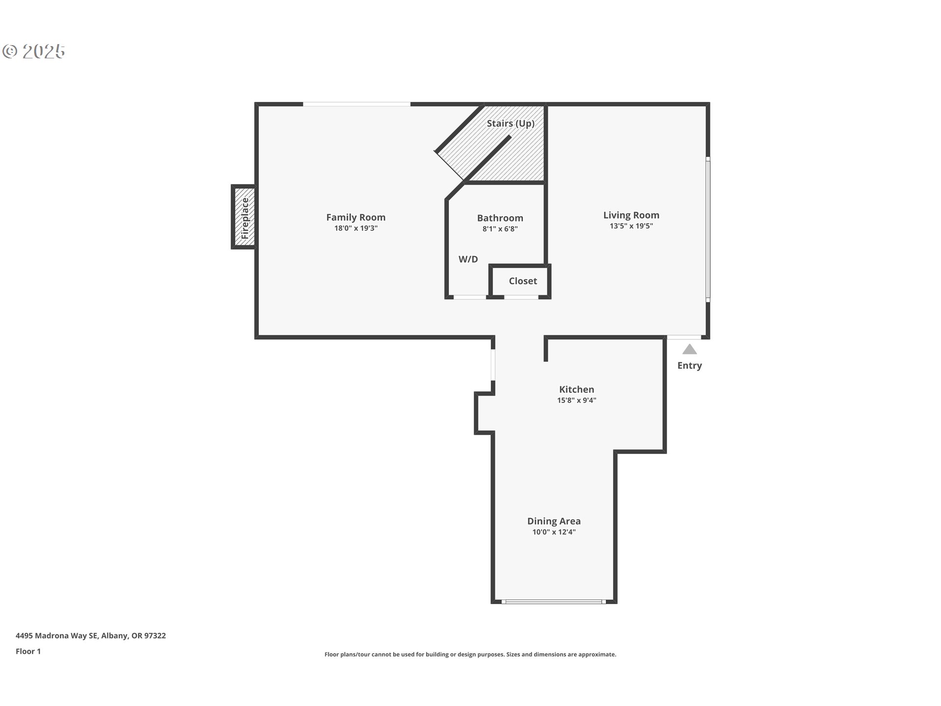 4495 Madrona Way Southeast Albany, OR 97322 - Photo 28 of 29 a picture of a wall with a white wall and a white refrigerator