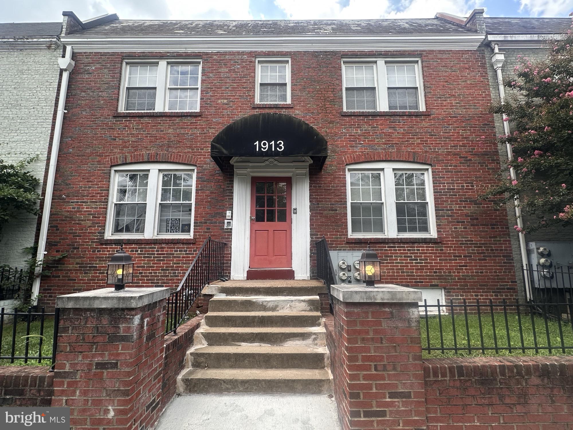 1913 Rosedale Street Northeast, Unit 1 Washington, DC 20002 - Photo 2 of 12 Charming brick facade with inviting entry.