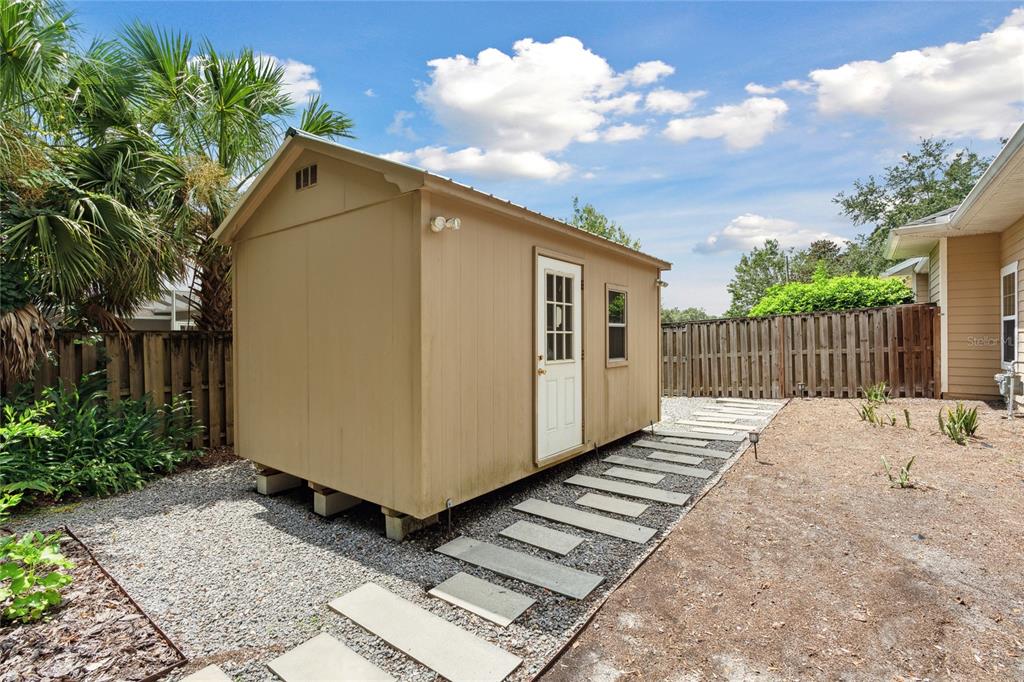 155 Southwest 118th Terrace Gainesville, FL 32607 - Photo 47 of 50 Large shed with power! A gardeners delight!