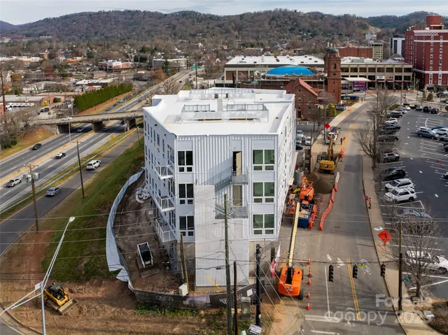 a view of a building with city view