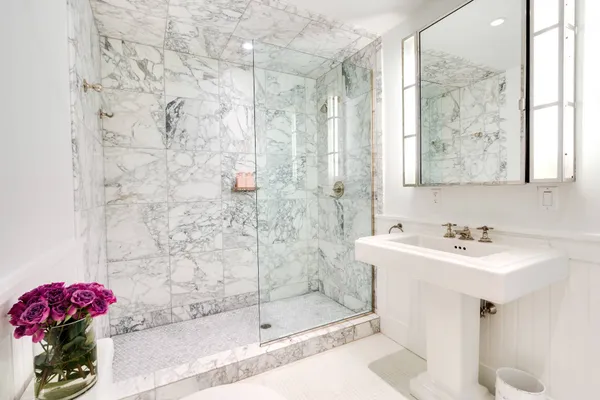 a very nice looking room with a large window