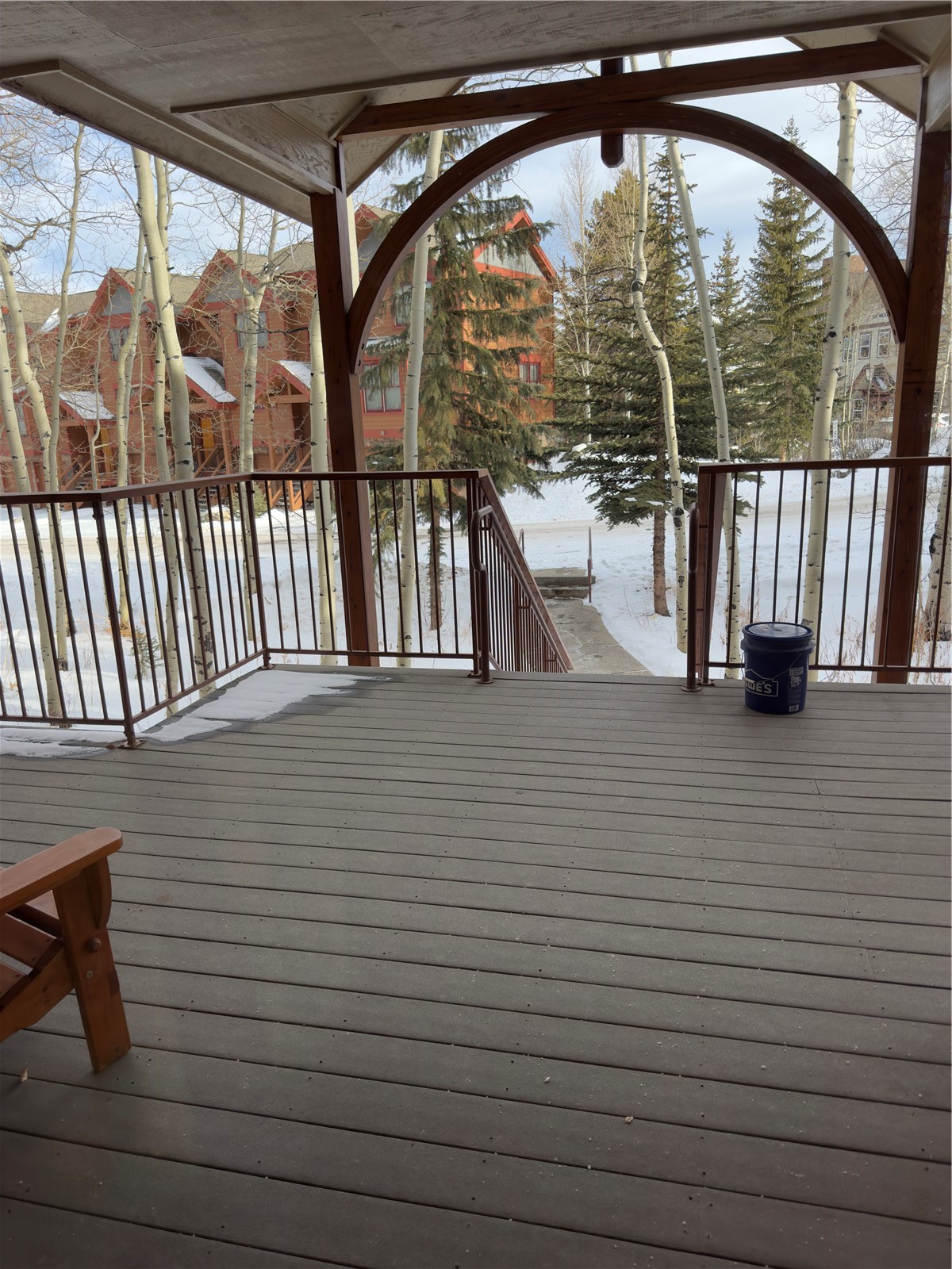 337 Streamside Lane, Unit 104 Frisco, CO 80443 - Photo 8 of 10 a view of swimming pool with a porch