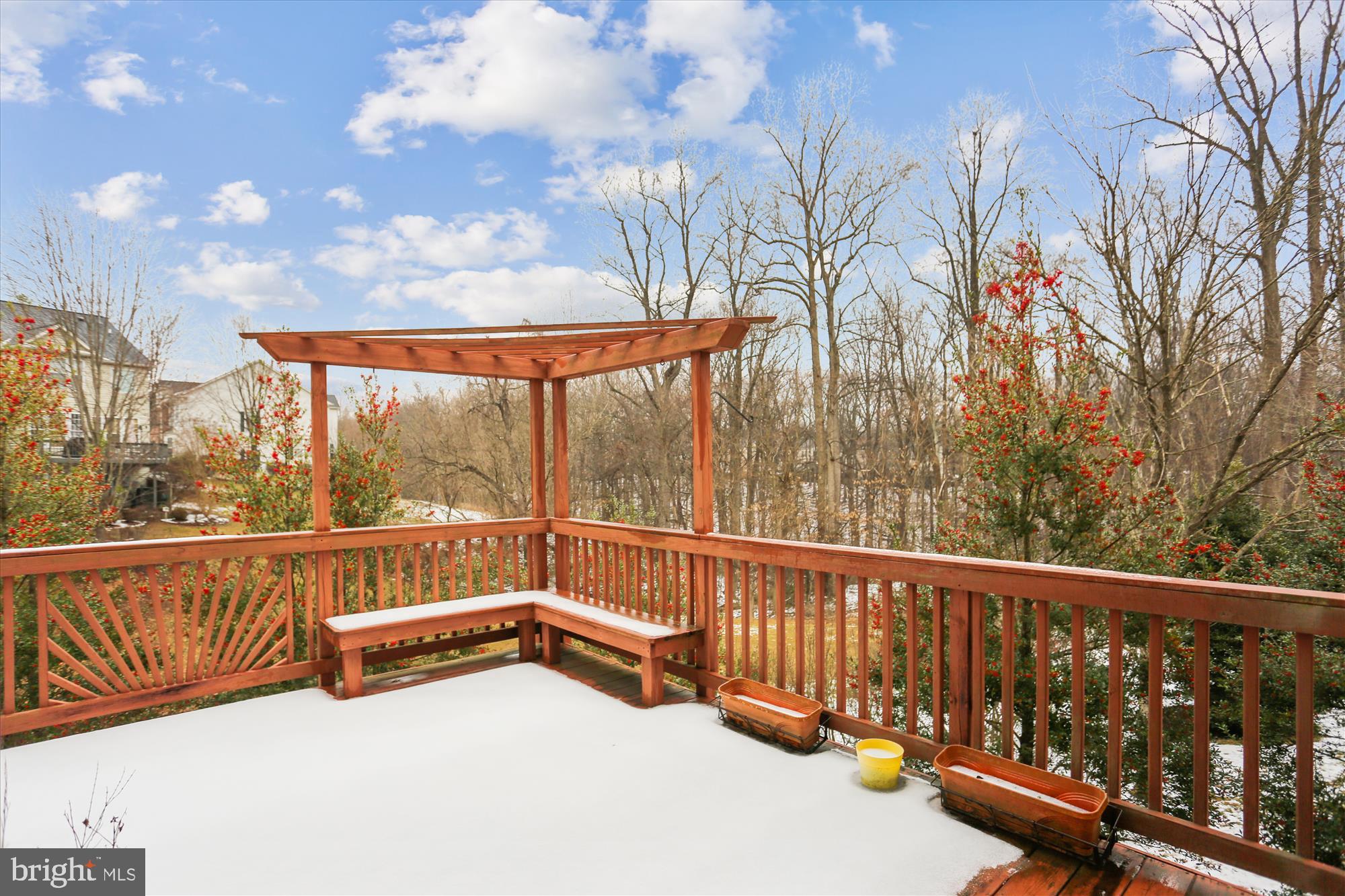 13365 Rushing Water Way Germantown, MD 20874 - Photo 13 of 36 Wonderful deck with seating and view