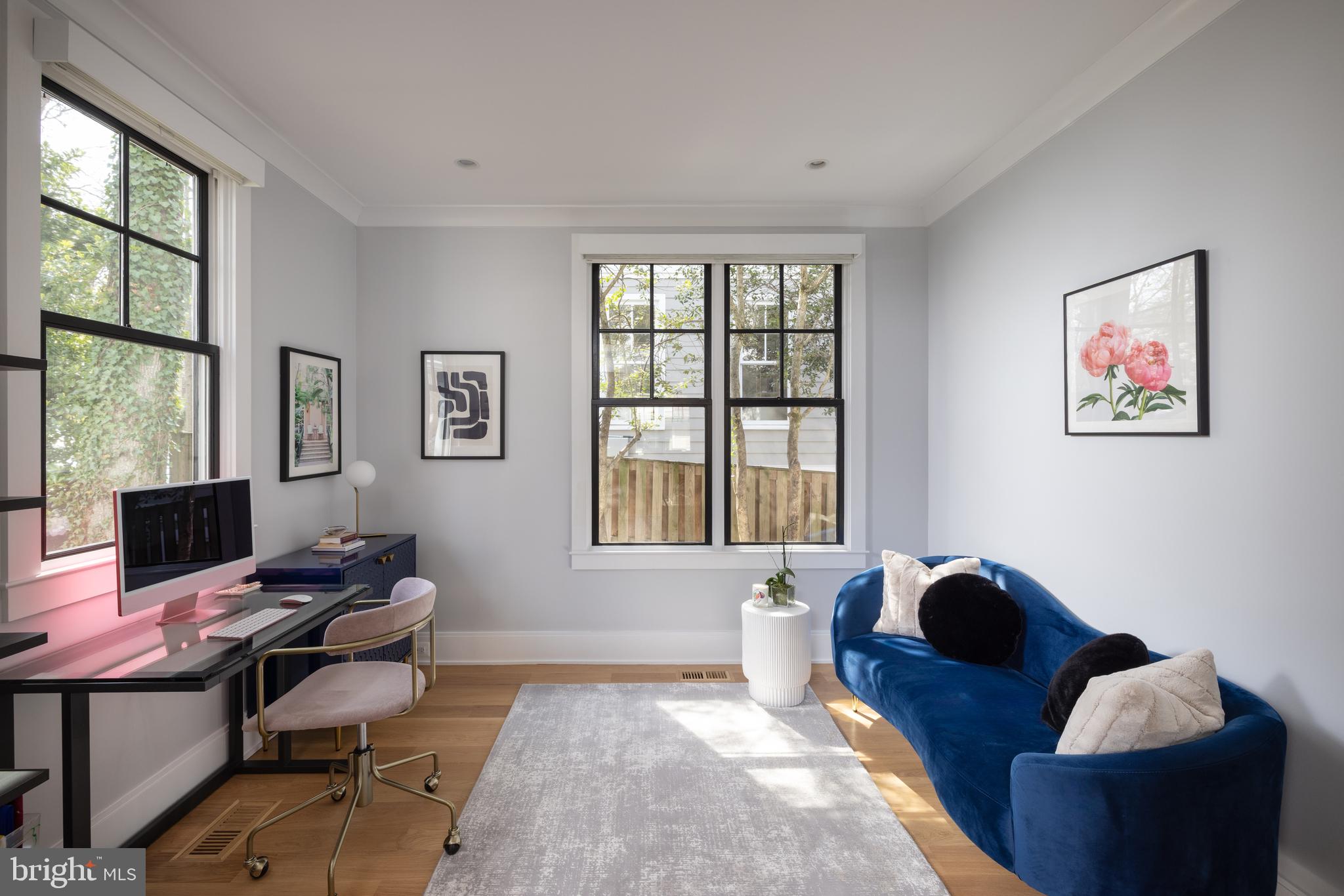 7208 Ridgewood Avenue Chevy Chase, MD 20815 - Photo 22 of 50 a living room with furniture and a window