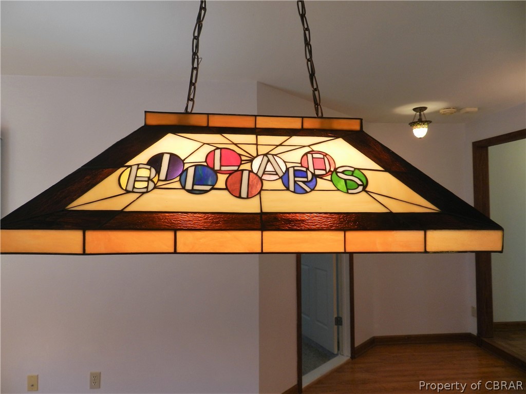 3330 Pine Grove Road Gloucester, VA 23061 - Photo 14 of 32 Lighting in Game Room over pool table