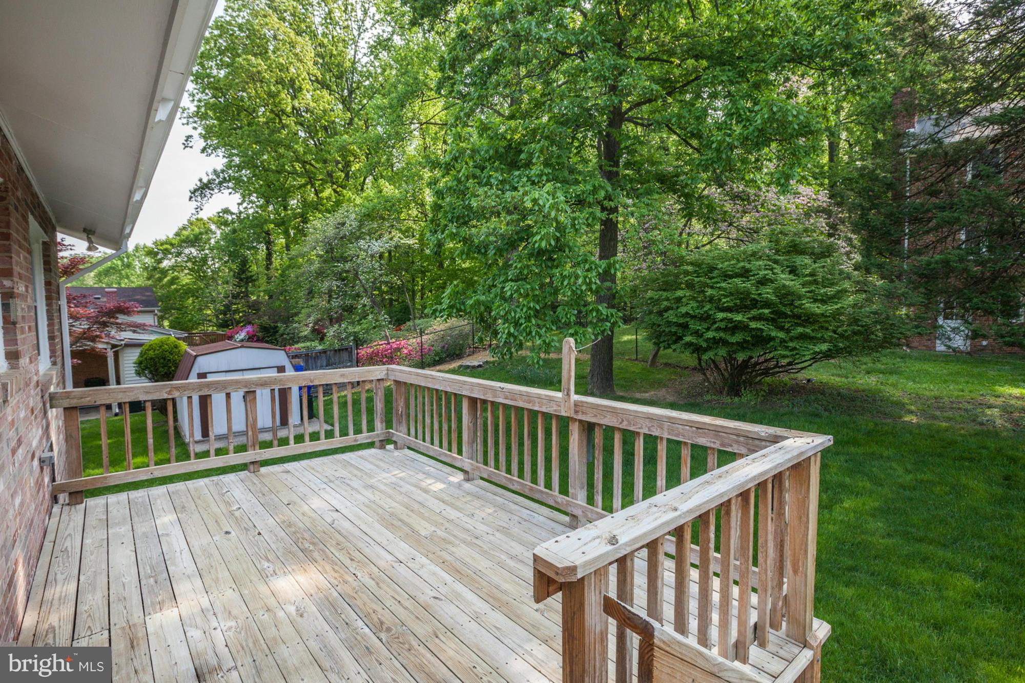 2714 Weller Road Silver Spring, MD 20906 - Photo 25 of 29 Wood Deck