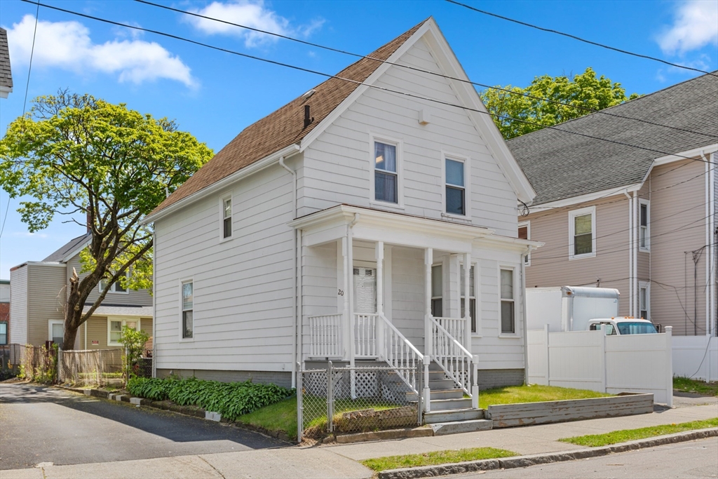 20 Trinity Avenue Lynn, MA 01902 - Photo 29 of 29 a front view of a house with garden