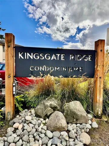 a view of a sign board