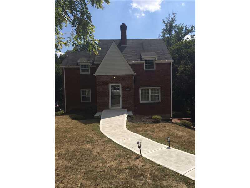 4843 Baptist Road Whitehall, PA 15227 - Photo 1 of 16 Exterior Front. A newer concrete sidewalk takes you into this adorable 2 story red brick colonial home.
