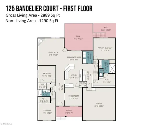 $545,000 | 125 Bandelier Court, Clemmons, NC 27012