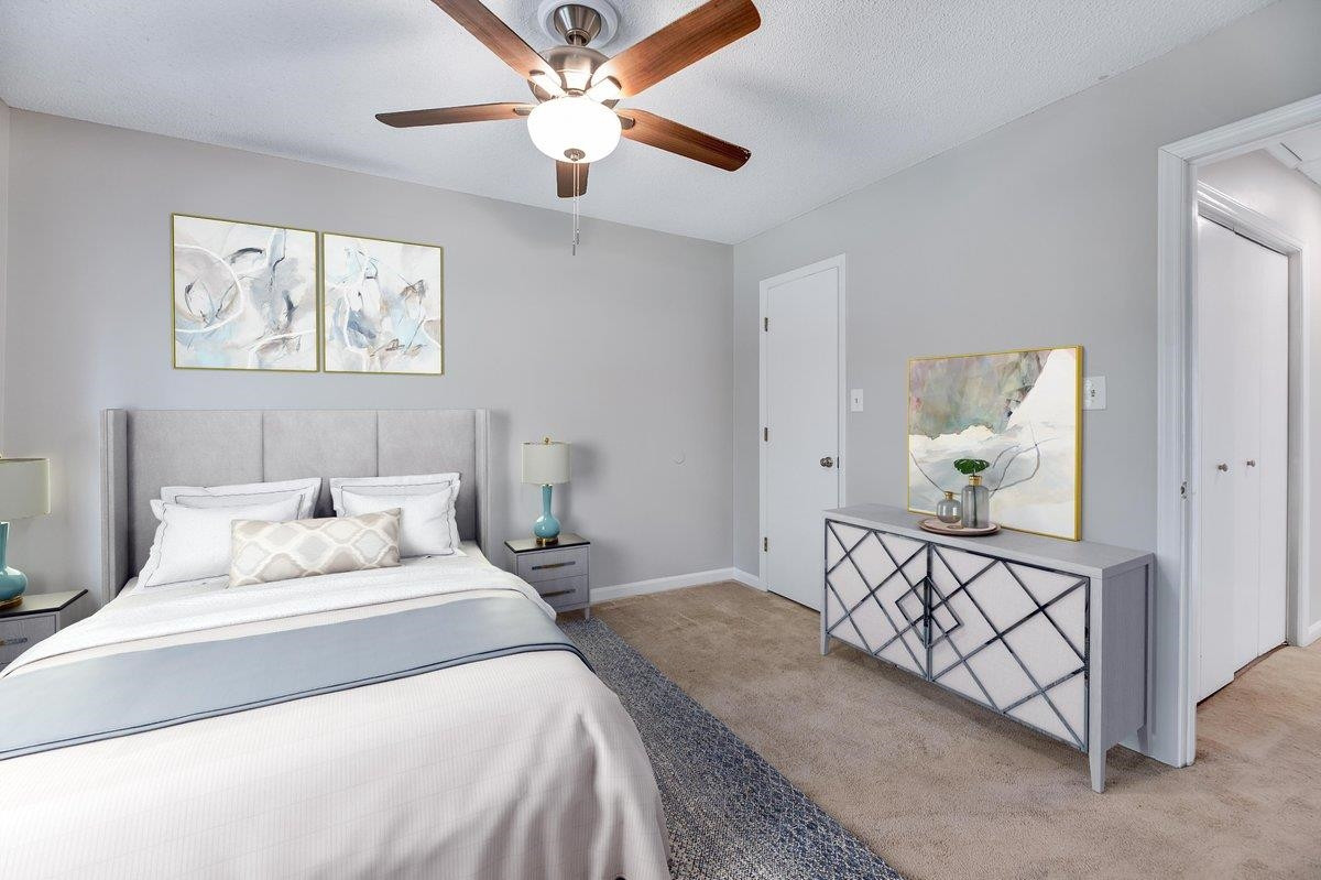 607 Springview Trail Garner, NC 27529 - Photo 17 of 40 Virtually Staged Bedroom 1