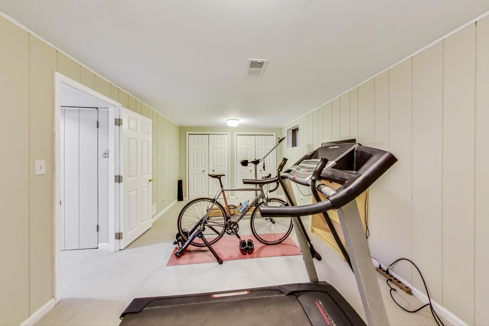 9024 Forestview Road Evanston, IL 60203 - Photo 33 of 41 a view of a room with gym equipment