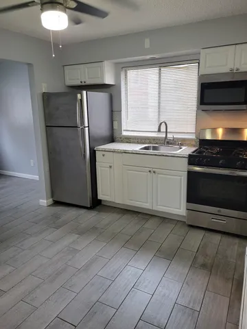 a view of an entryway door