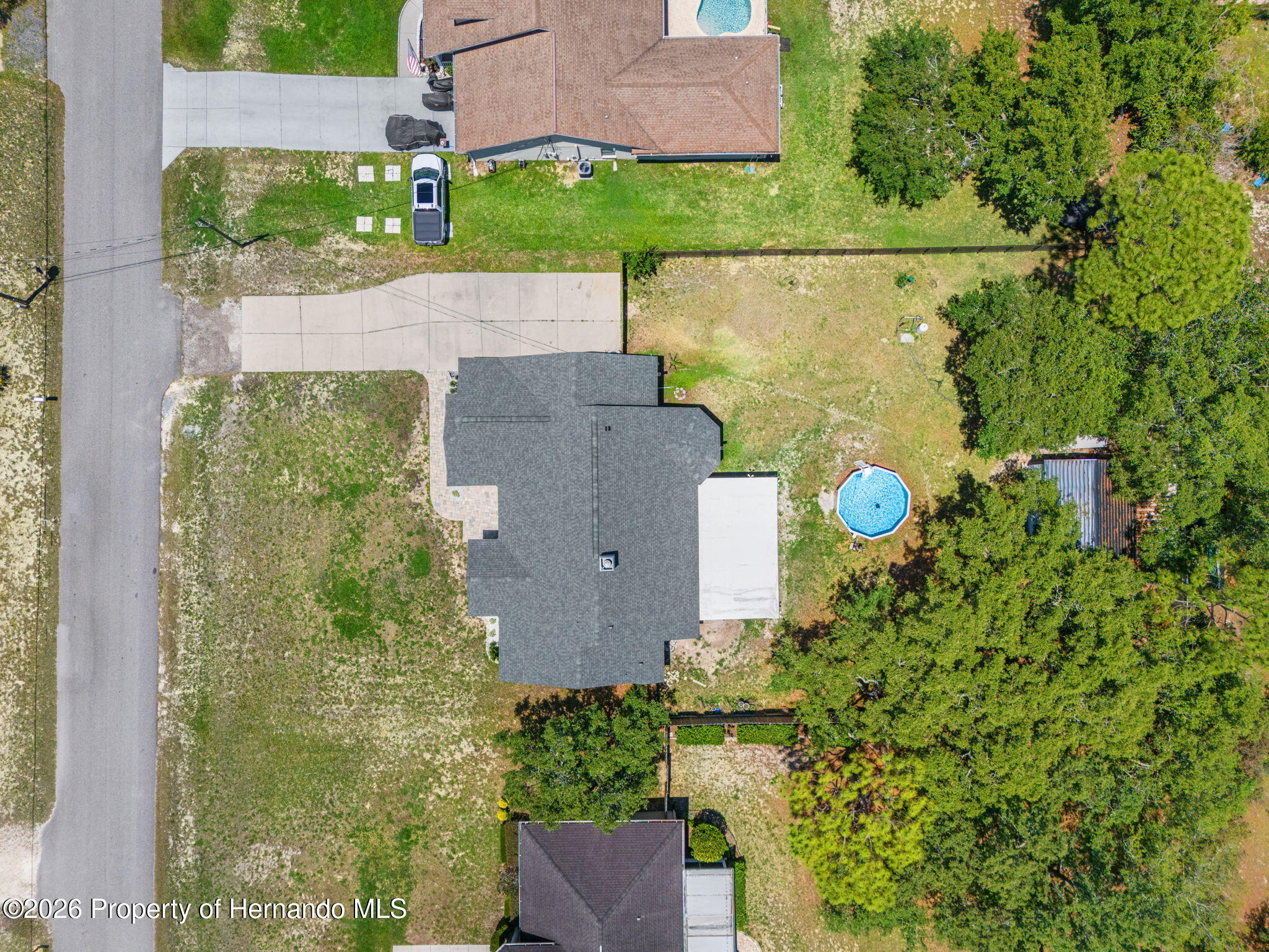 11360 Lark Sparrow Road Weeki Wachee, FL 34614 - Photo 47 of 59 Fully fenced yard