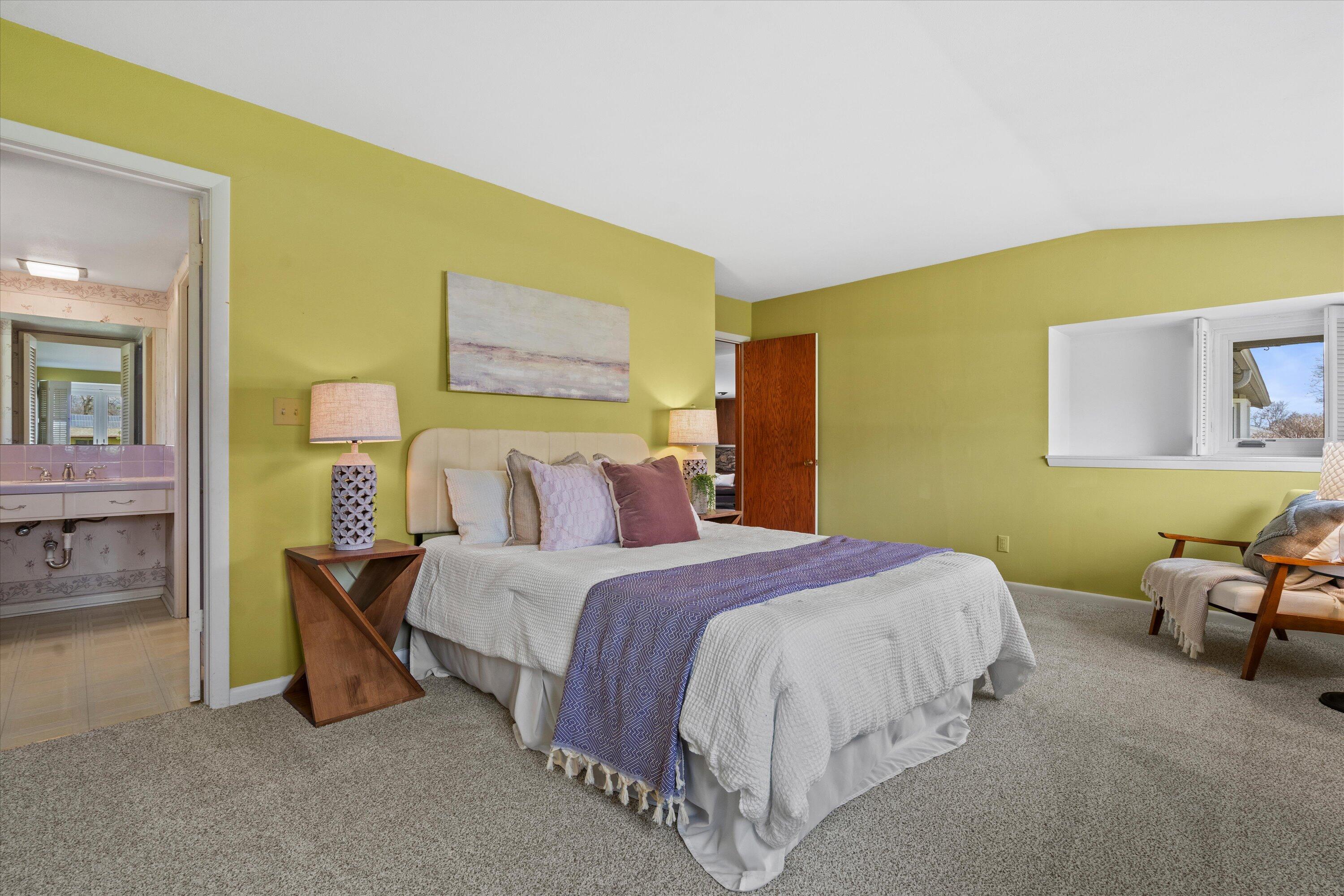 17505 Azure Lane Brookfield, WI 53045 - Photo 37 of 49 Primary Bedroom w/ All New Carpeting