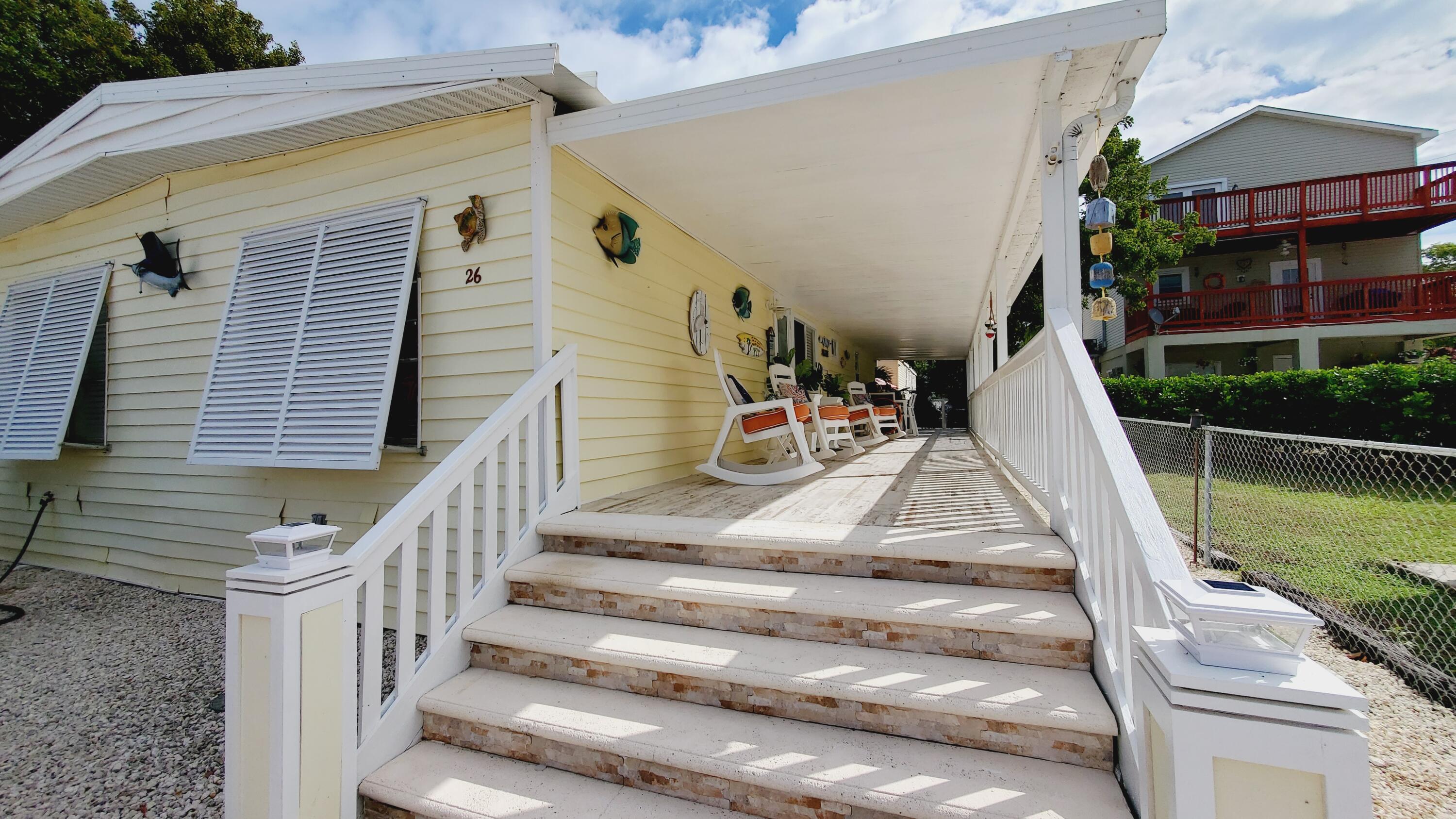 26 Swallow Road Key Largo, FL 33037 - Photo 3 of 30 Covered Terrace