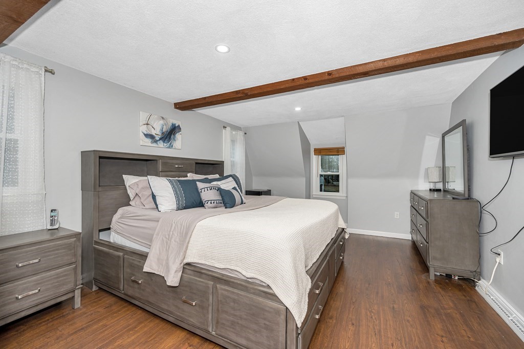 76 Maplewood Drive Townsend, MA 01469 - Photo 18 of 31 a spacious bedroom with a bed and a flat screen tv