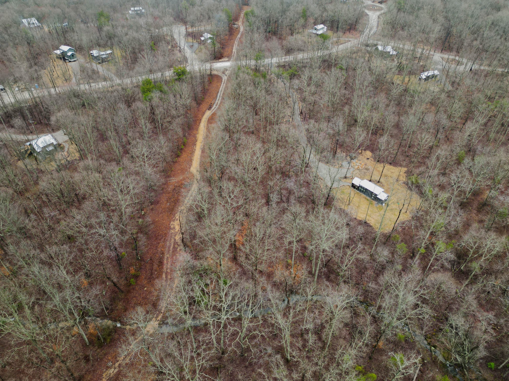 207 Sunset Bluff Monteagle, TN 37356 - Photo 4 of 13 a aerial view of a house with a yard and large tree