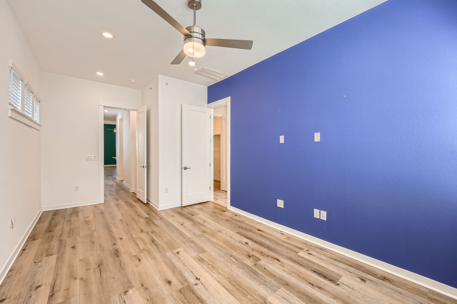 3213 Zach Scott Street Austin, TX 78723 - Photo 14 of 28 Spacious primary suite with lots of natural light.