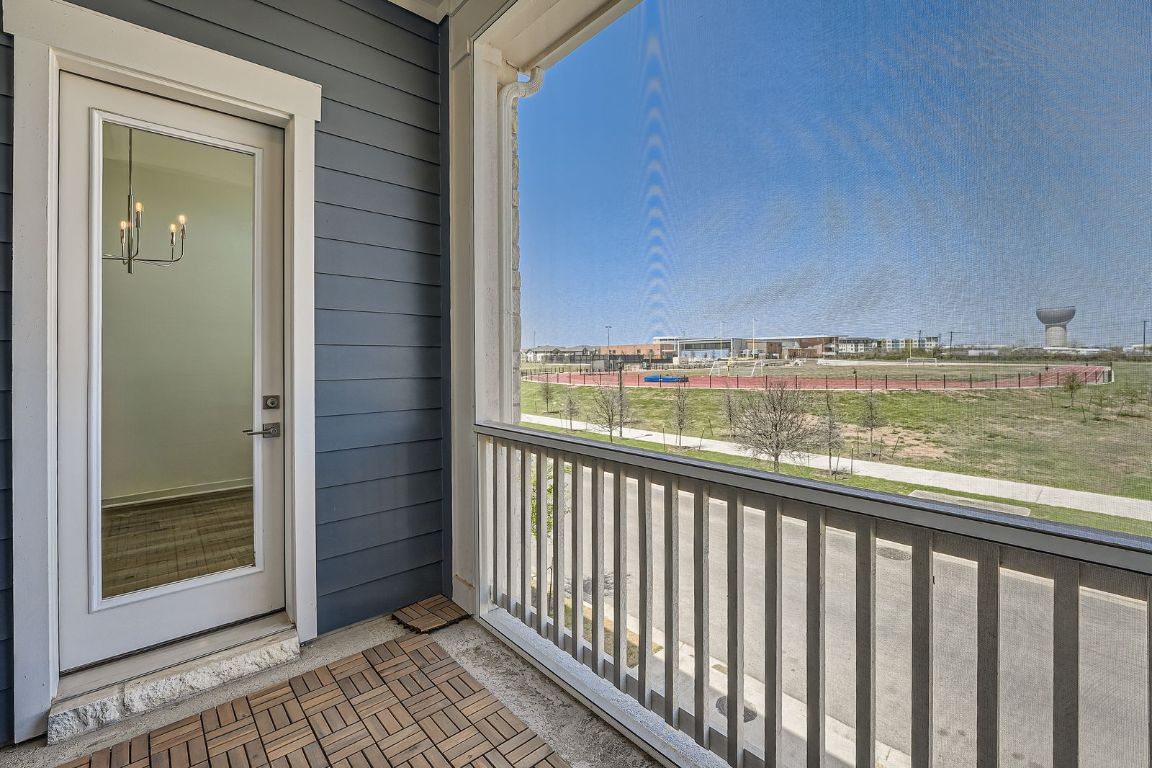 3213 Zach Scott Street Austin, TX 78723 - Photo 24 of 28 View of balcony. No neighbors across the street!