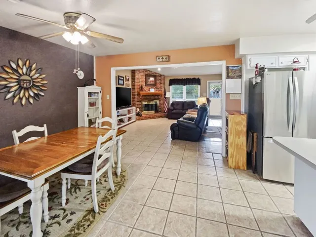 a outdoor space with furniture