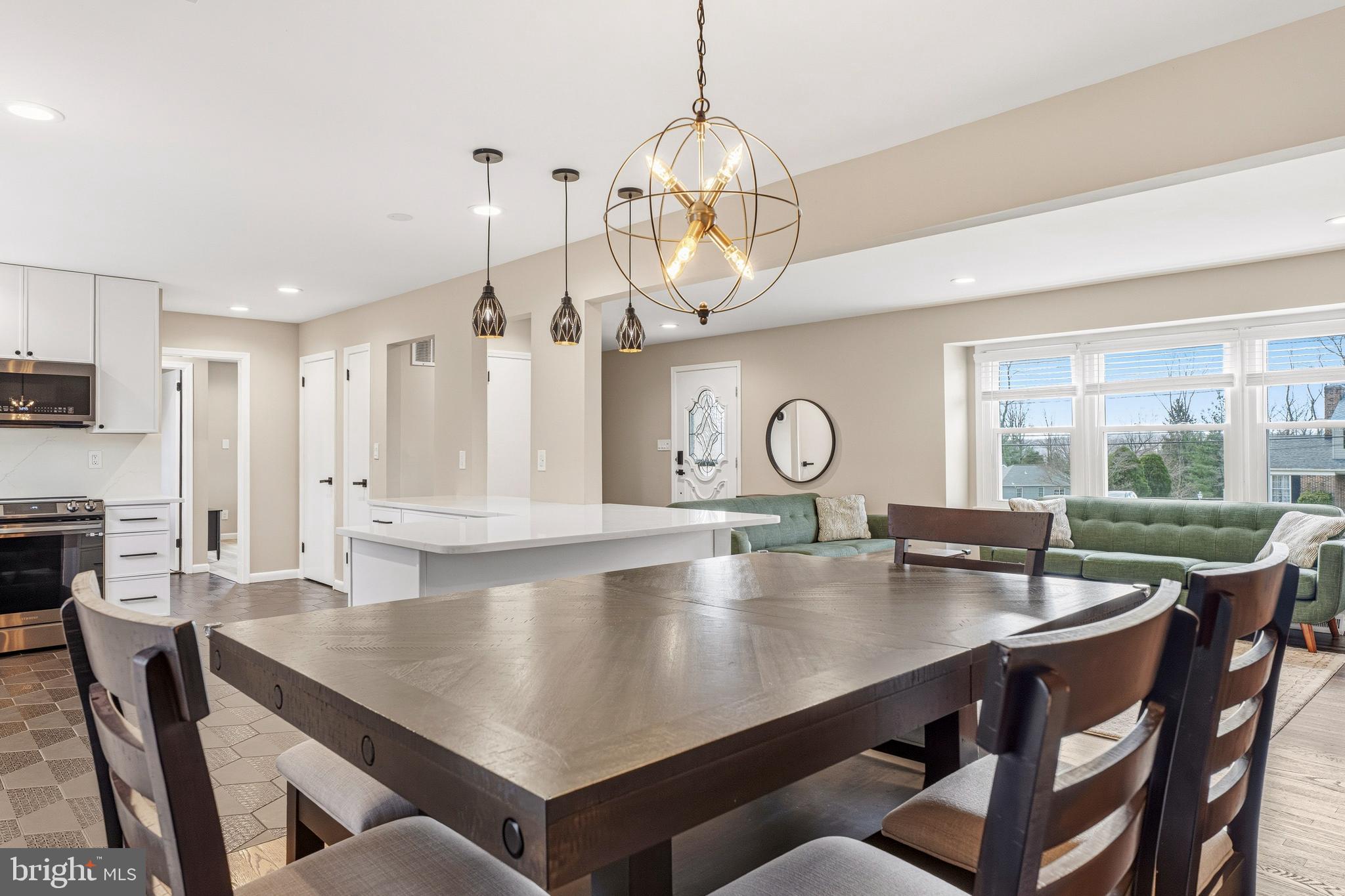 1211 Grafton Shop Road Bel Air, MD 21014 - Photo 11 of 42 a large kitchen with dining table and chairs
