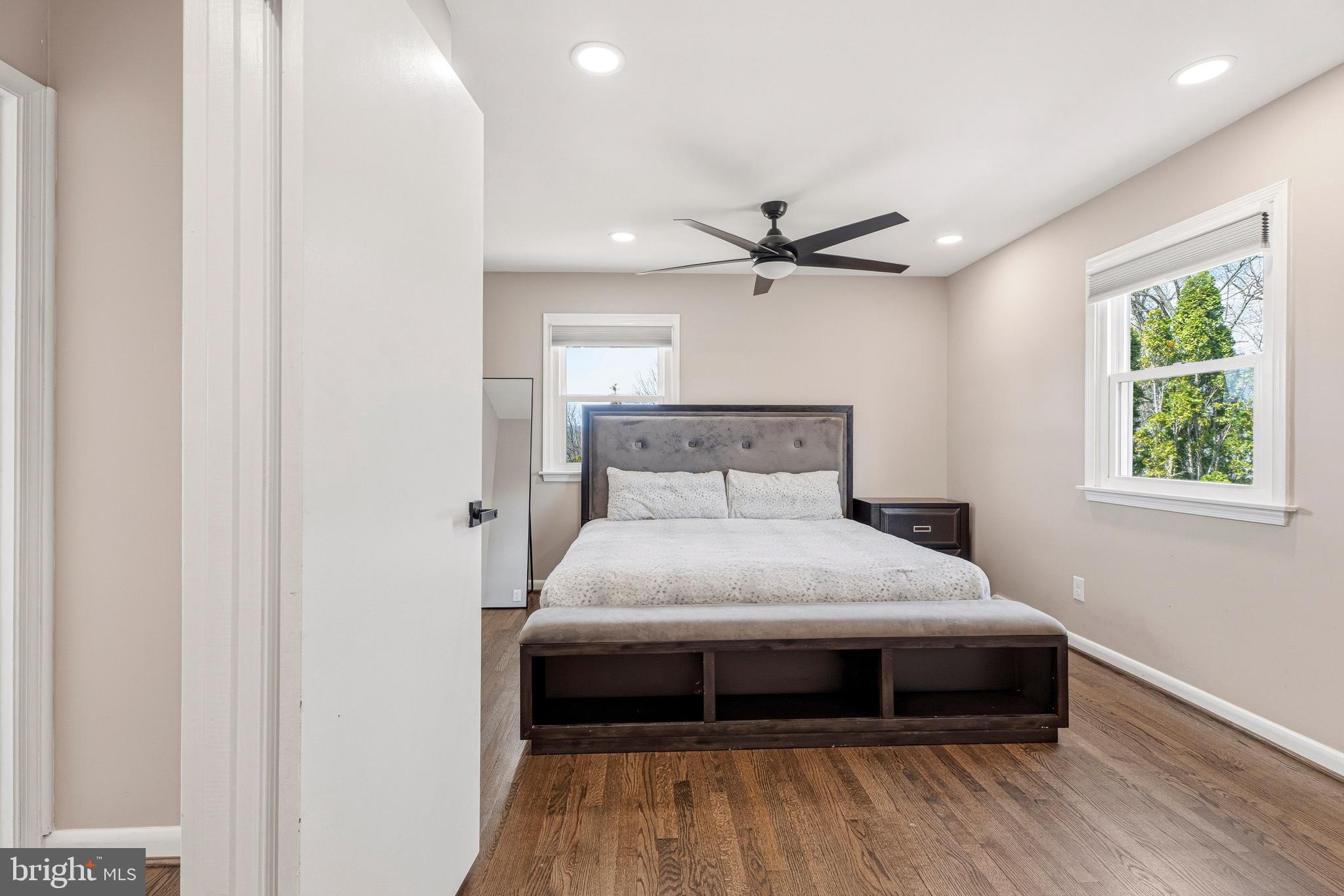 1211 Grafton Shop Road Bel Air, MD 21014 - Photo 21 of 42 a bedroom with a bed and a ceiling fan