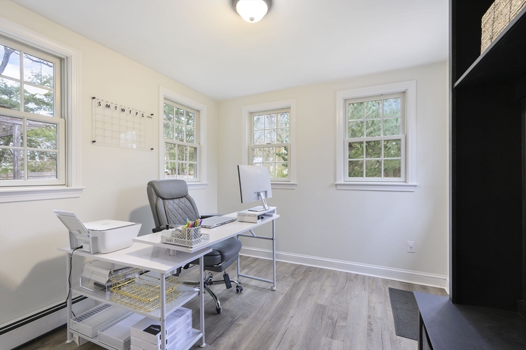 31 Indian Trail Hanson, MA 02341 - Photo 13 of 41 a workspace with wooden floor