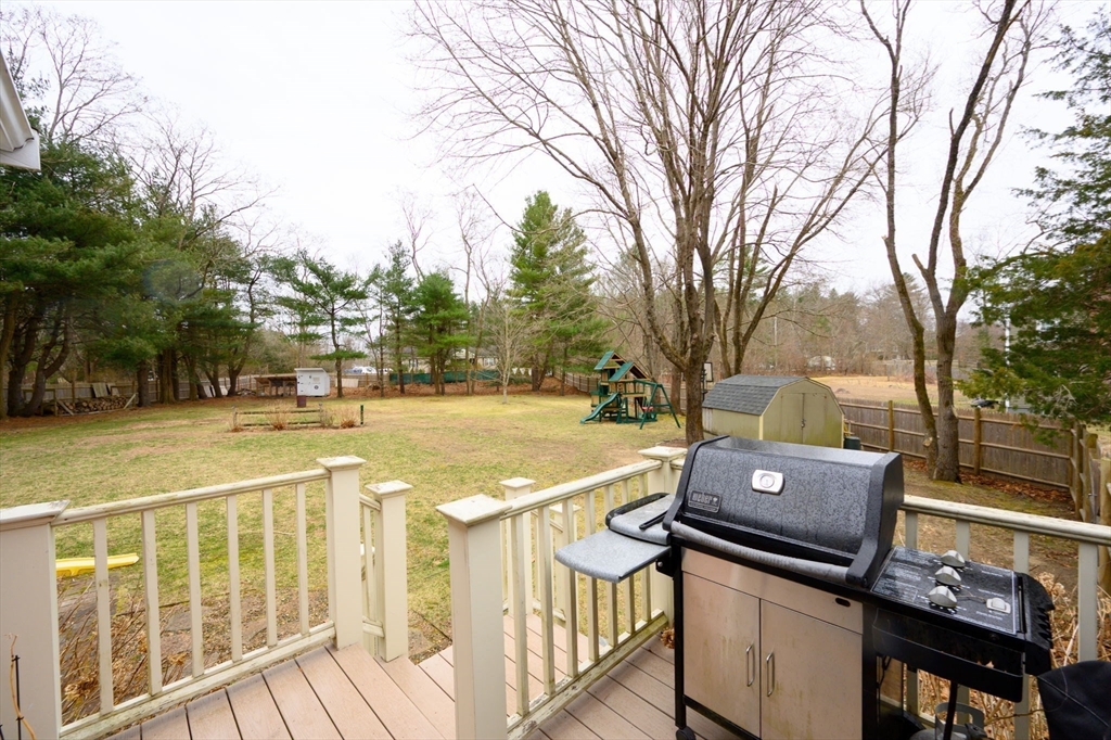 31 Indian Trail Hanson, MA 02341 - Photo 34 of 41 a view of a swimming pool with a patio and backyard