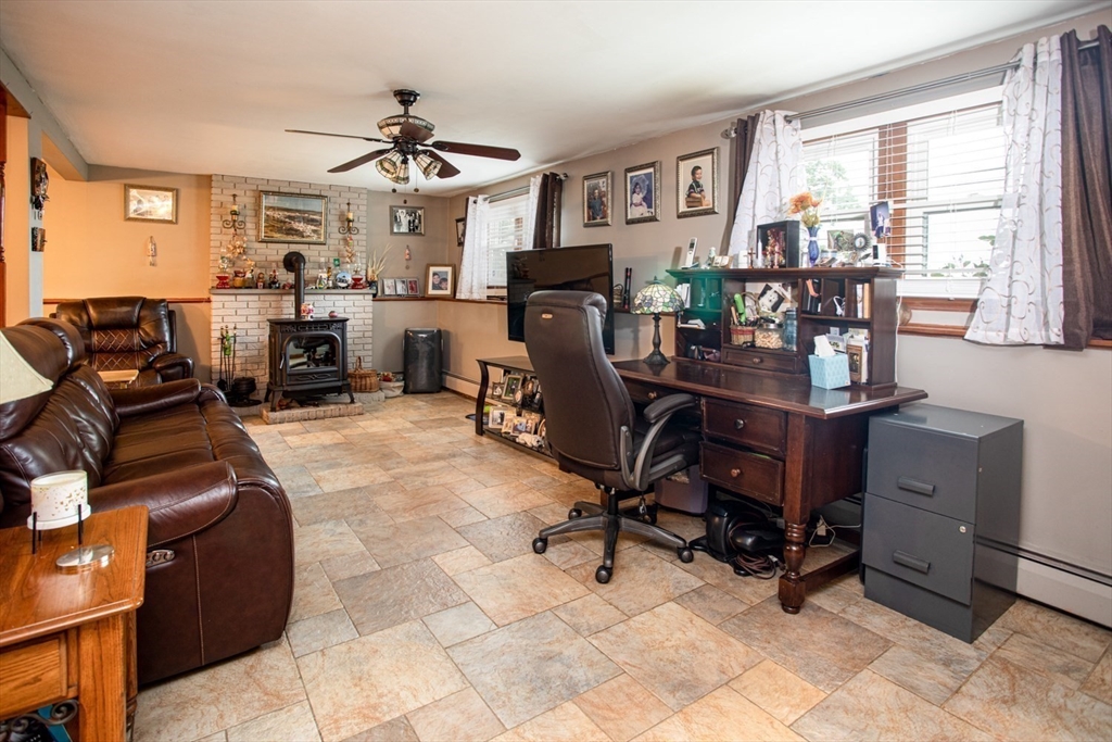 166 Stonehaven Road Fall River, MA 02723 - Photo 26 of 33 a view of a workspace with furniture and a window