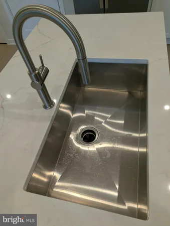 a close view of sink