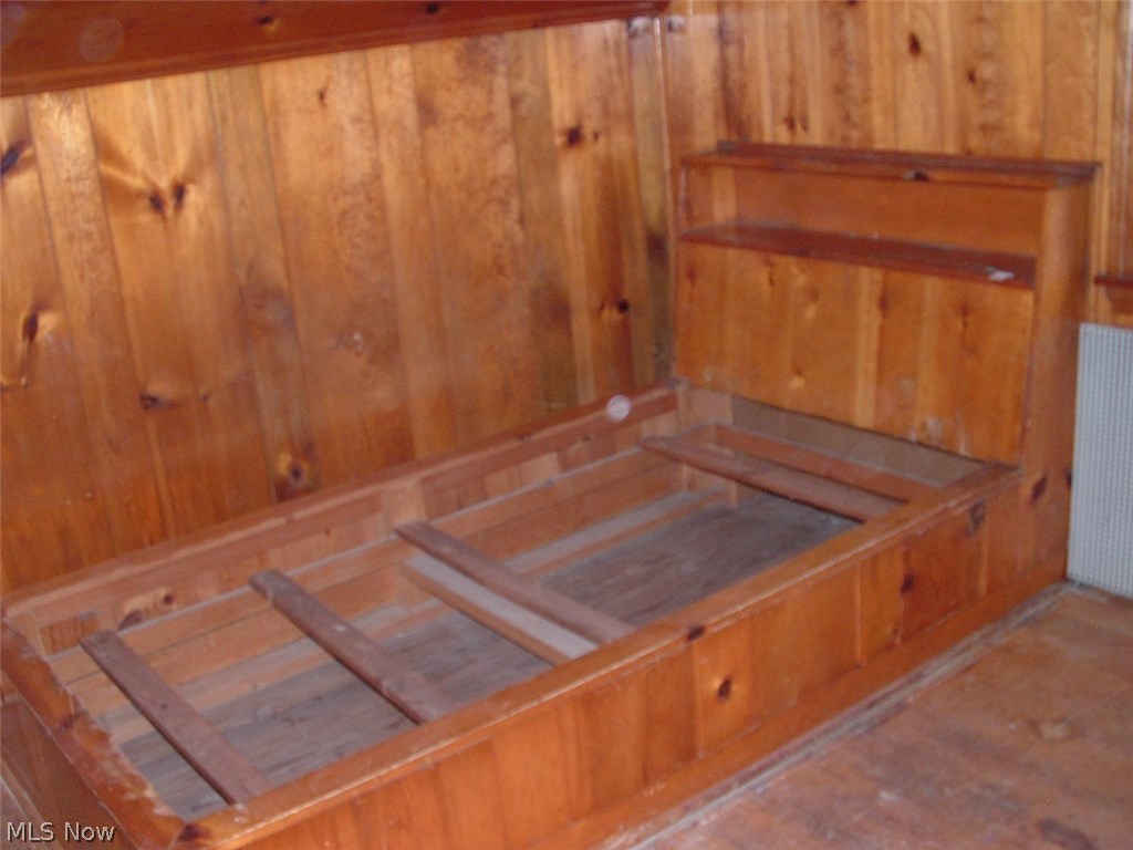 4486 Hayes Road Ravenna, OH 44266 - Photo 19 of 26 Bedroom #4 built-in twin size platform bed frame.
