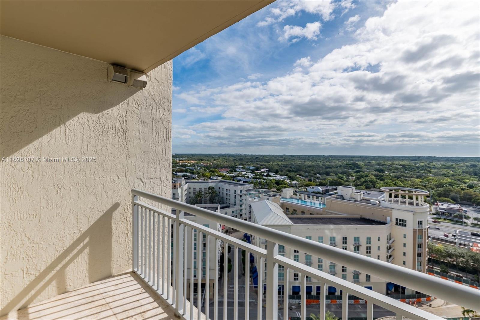 9055 Southwest 73rd Court, Unit 1402 Miami, FL 33156 - Photo 16 of 31 a view of a balcony with city view