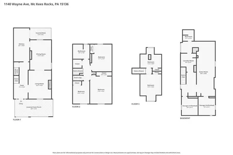 $175,000 | 1140 Wayne Avenue, McKees Rocks, PA 15136