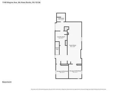 $175,000 | 1140 Wayne Avenue, McKees Rocks, PA 15136