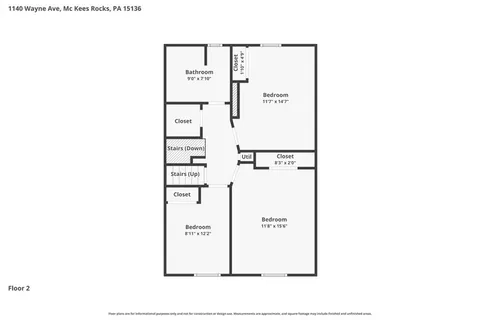 $175,000 | 1140 Wayne Avenue, McKees Rocks, PA 15136