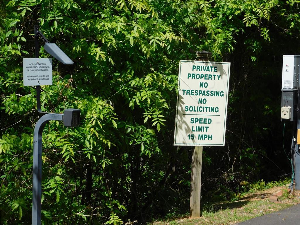 0 Dallas Lane Blue Ridge, GA 30513 - Photo 27 of 27 a sign on the side of a road