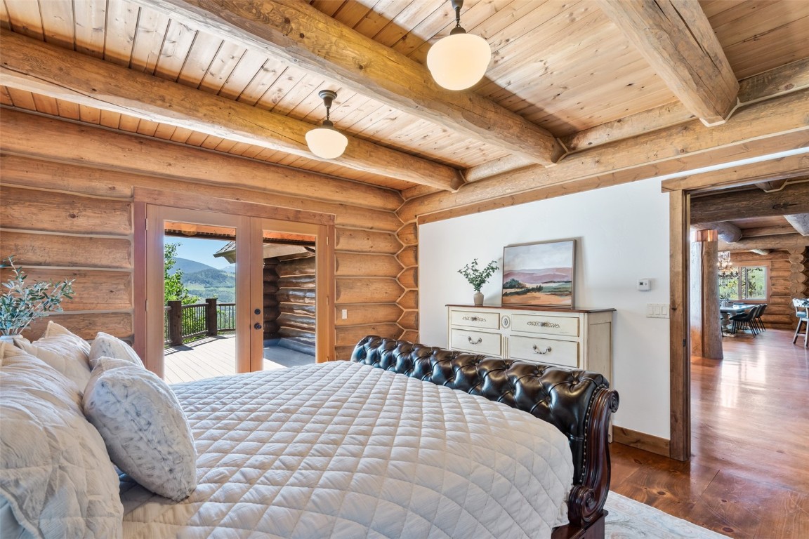 245 Easy Bend Trail Silverthorne, CO 80498 - Photo 18 of 45 a bedroom with a bed and window