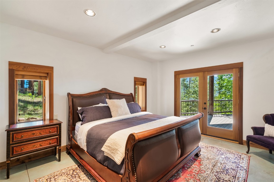 245 Easy Bend Trail Silverthorne, CO 80498 - Photo 26 of 45 a bed room with a bed and a window