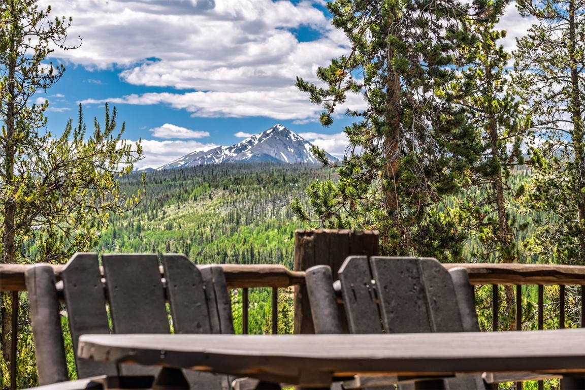 245 Easy Bend Trail Silverthorne, CO 80498 - Photo 34 of 45 a view of a two chairs and table in the balcony